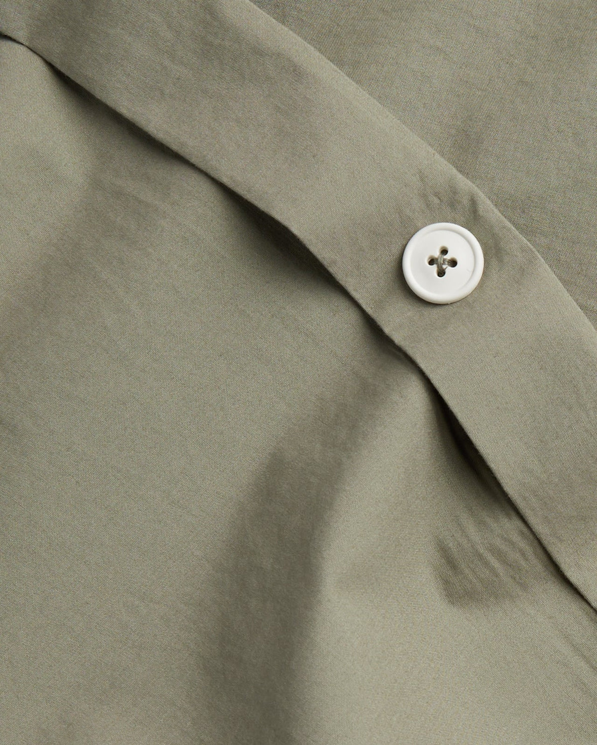 Brushed Cotton Duvet Cover Set - Moss F/Q - Image 3