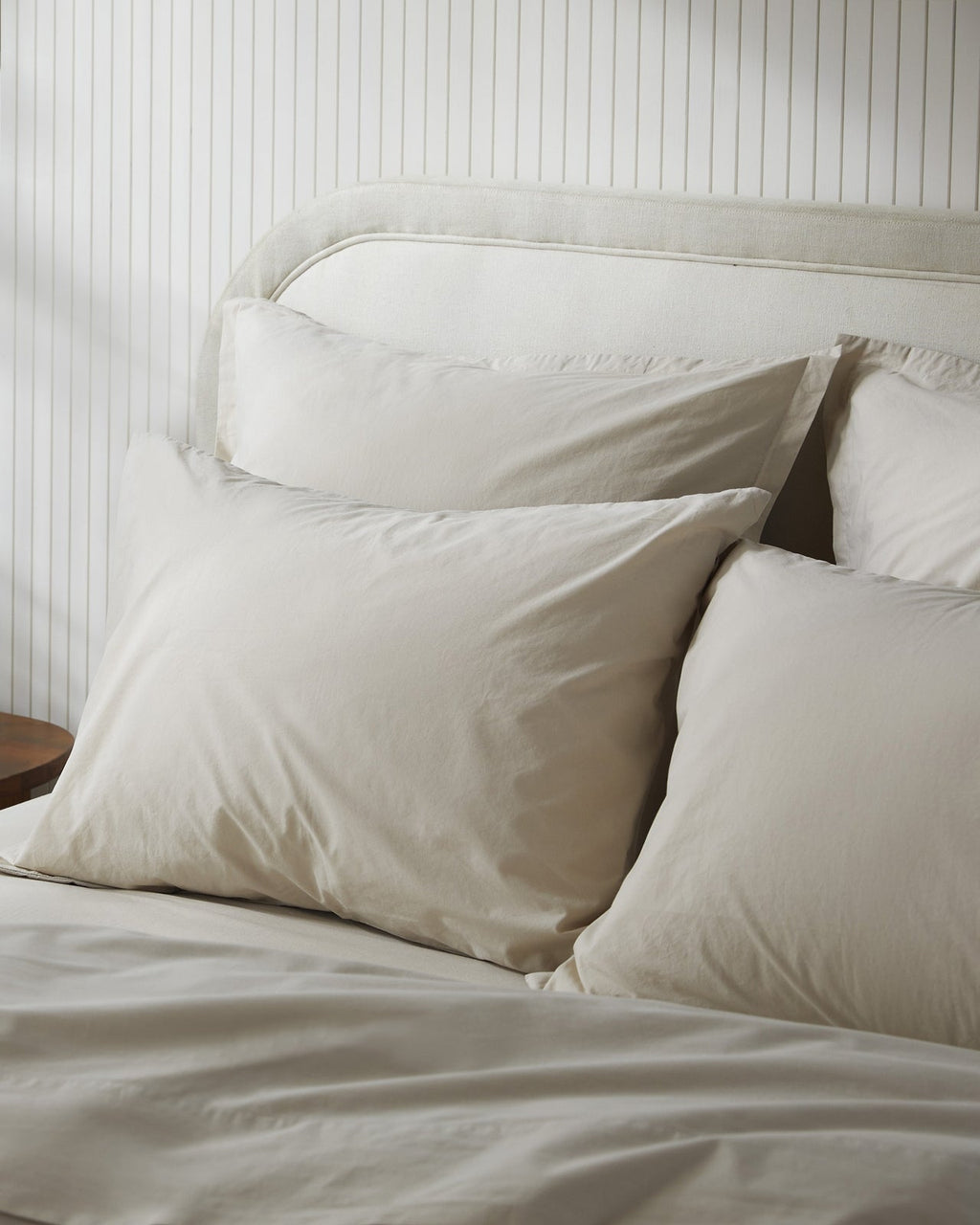 Brushed Cotton Pillowcase Set (Bone) - Image 2