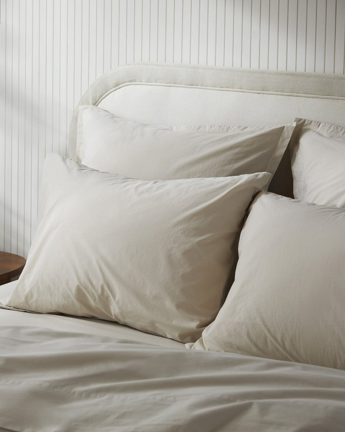 Brushed Cotton Sheet Set - Bone TW/XL - Image 4
