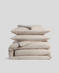 Brushed Cotton Venice Set - Bone Check/Stripe TW/XL