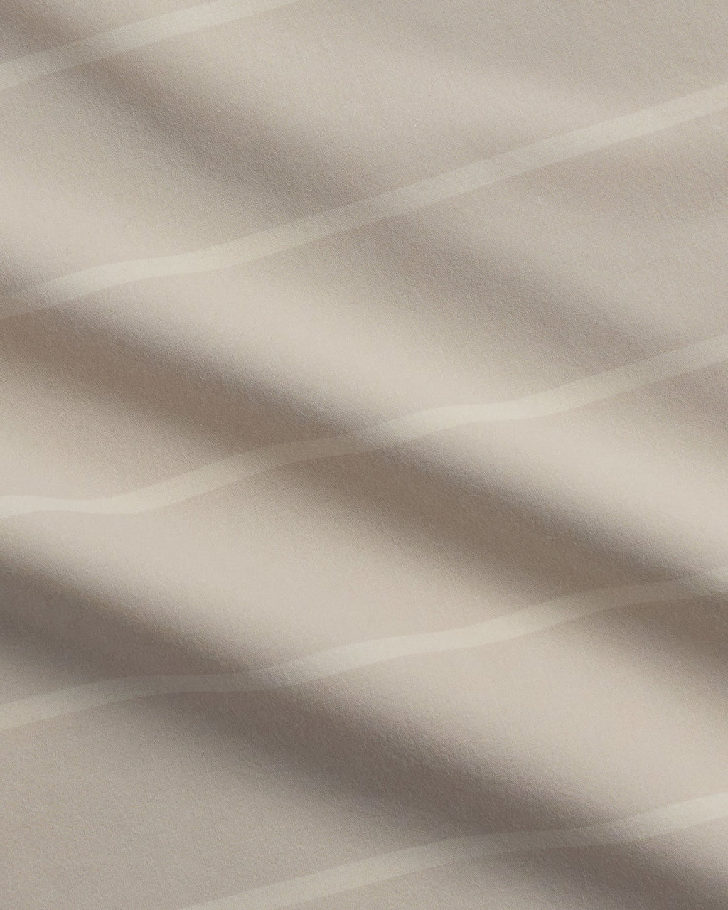 Brushed Cotton Sham Set (Bone Stripe) - Image 3