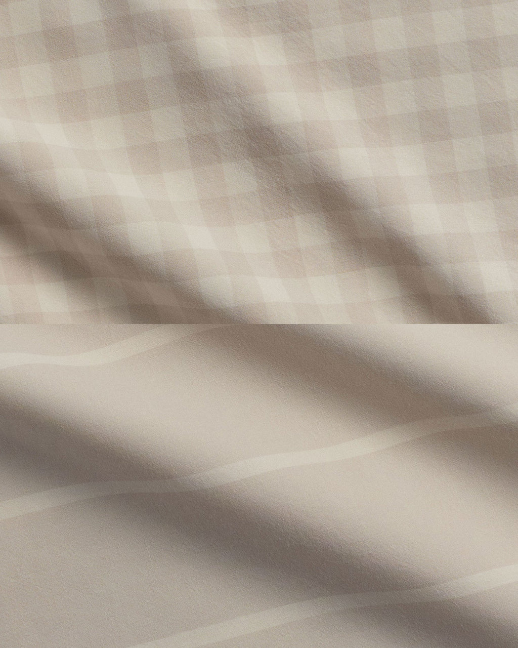 Brushed Cotton Venice Set - Bone Check/Stripe TW/XL - Image 3