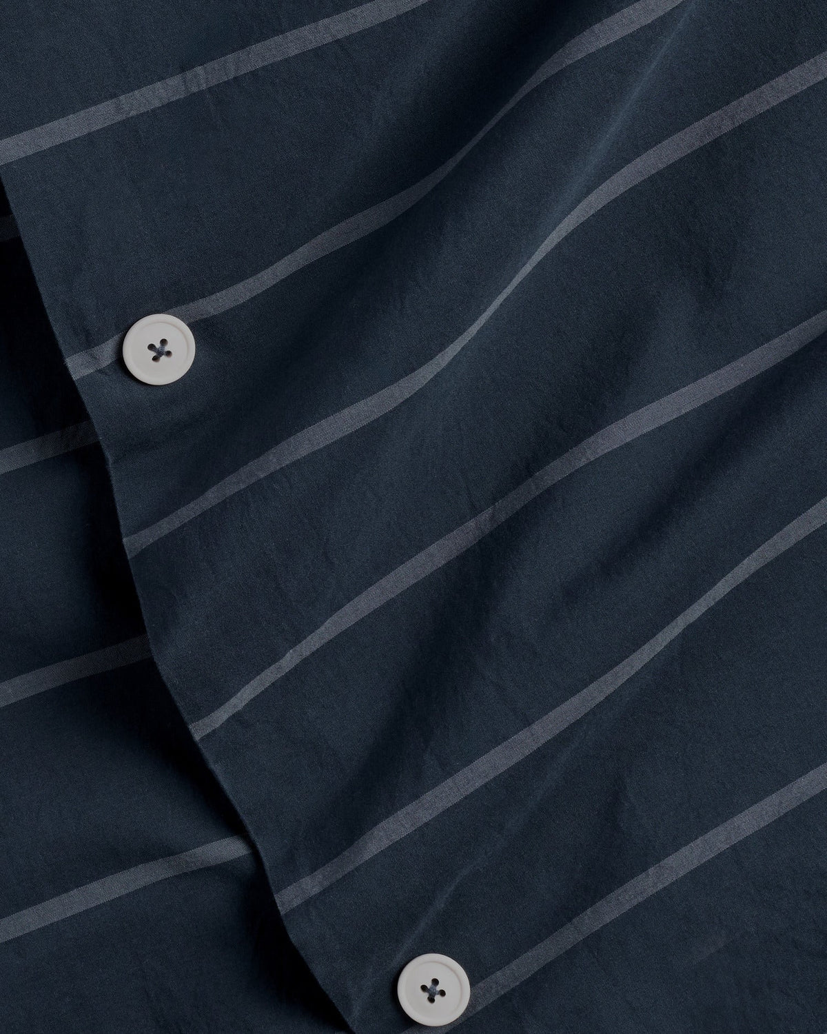 Brushed Cotton Duvet Cover Set - Dusk Stripe F/Q - Image 3