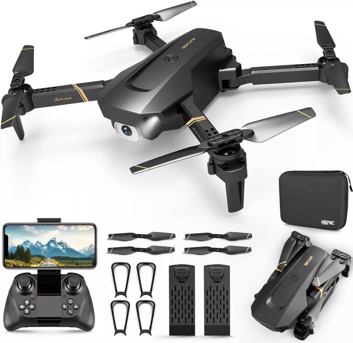 4DRC V4 Foldable Mini Drone with 4K/1080P HD Camera - Image 11