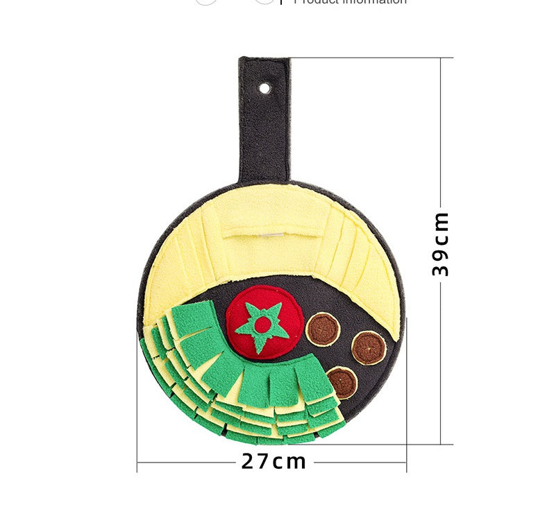 Wok Dish Puzzle Tibetan Food Dog Toy - Image 3
