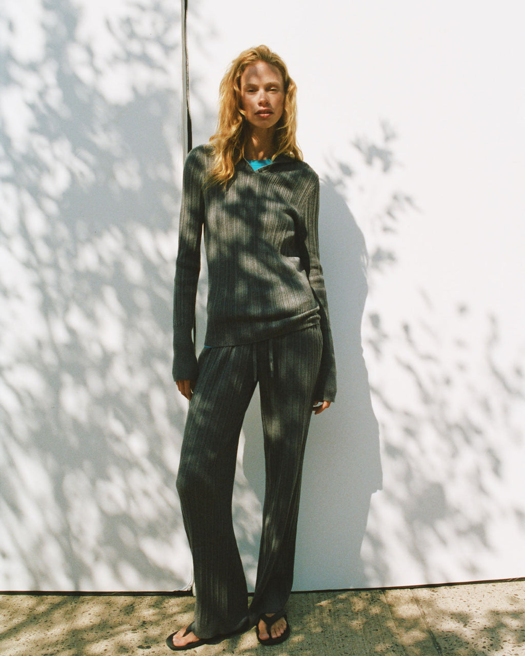 Lightweight Knit Hoodie - Image 4