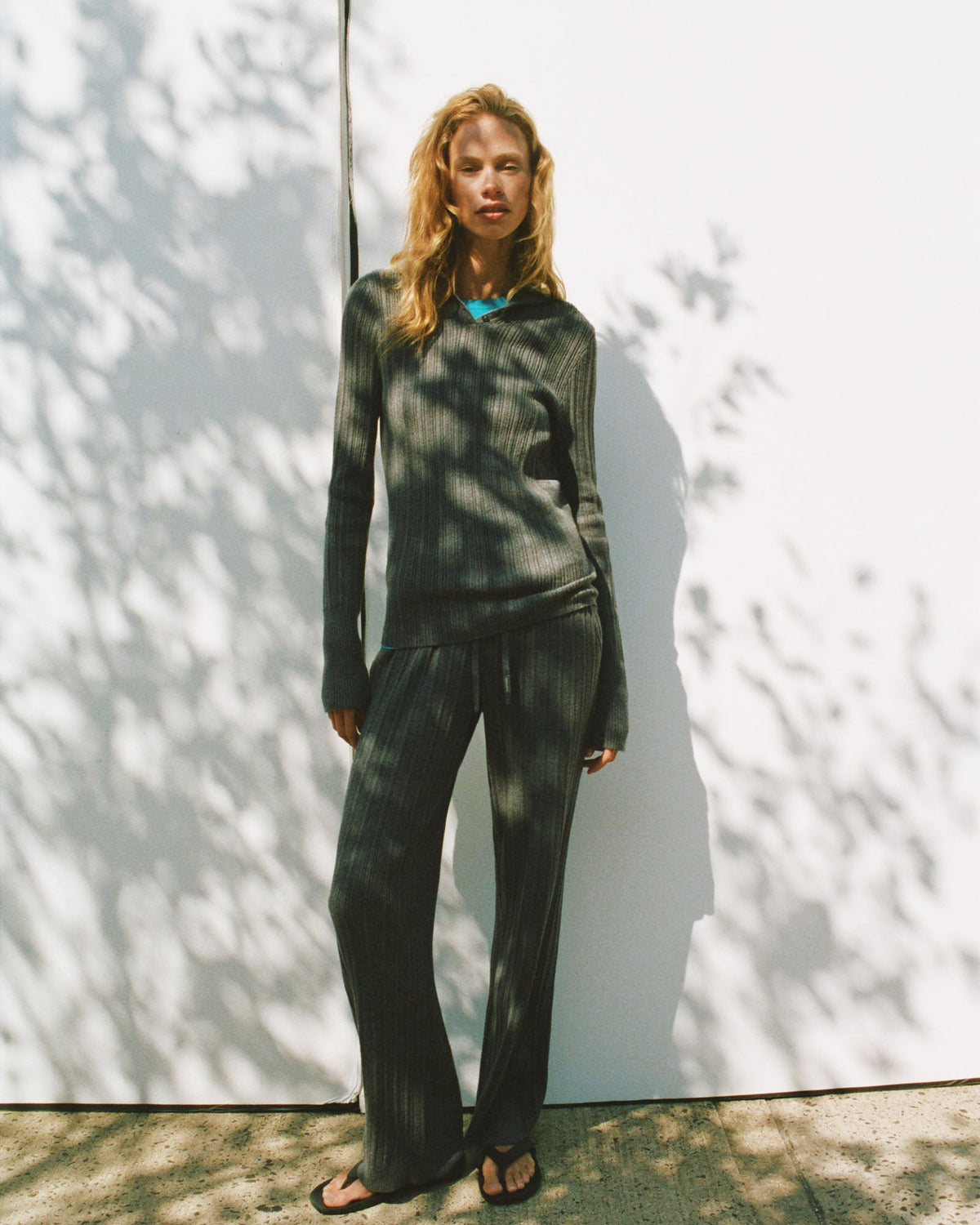 Lightweight Knit Hoodie - Image 4