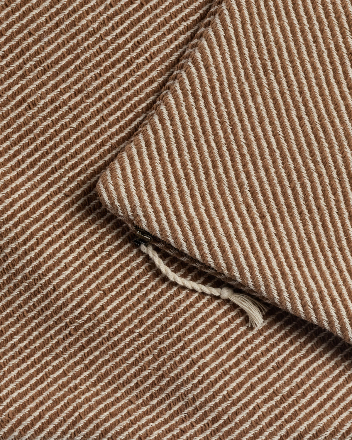 Chenille Twill Lumbar Pillow Cover - FINAL SALE (Natural) - Image 3