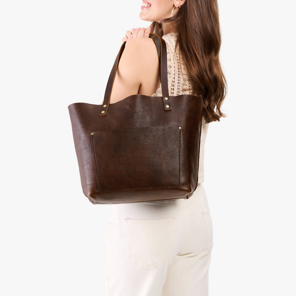 'Almost Perfect' Leather Tote Bag - Image 81
