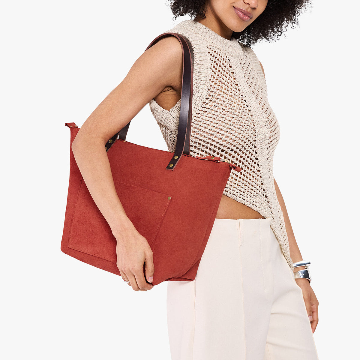 'Almost Perfect' Leather Tote Bag - Image 208