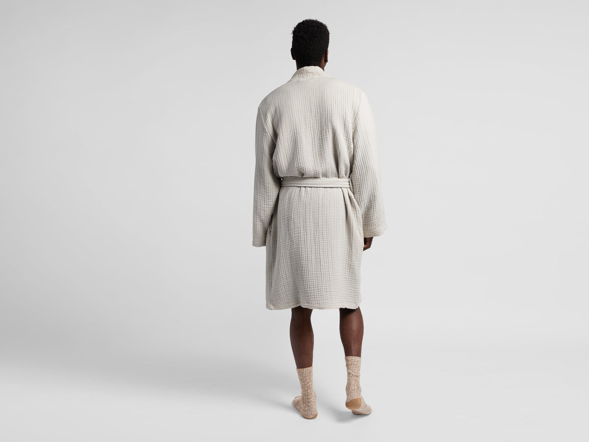 Cloud Cotton Robe (Bone) - Image 5