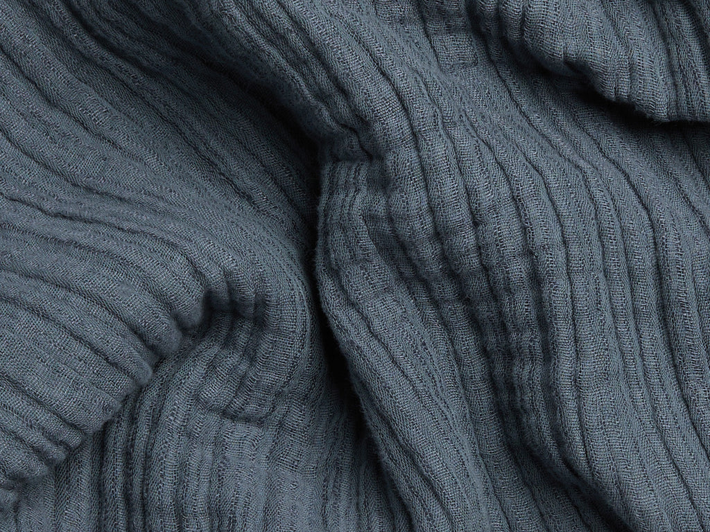 Cloud Linen Gauze Bed Blanket - FINAL SALE (Dusk) - Image 2