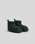 Cocoon Slippers (Evergreen and Malachite)