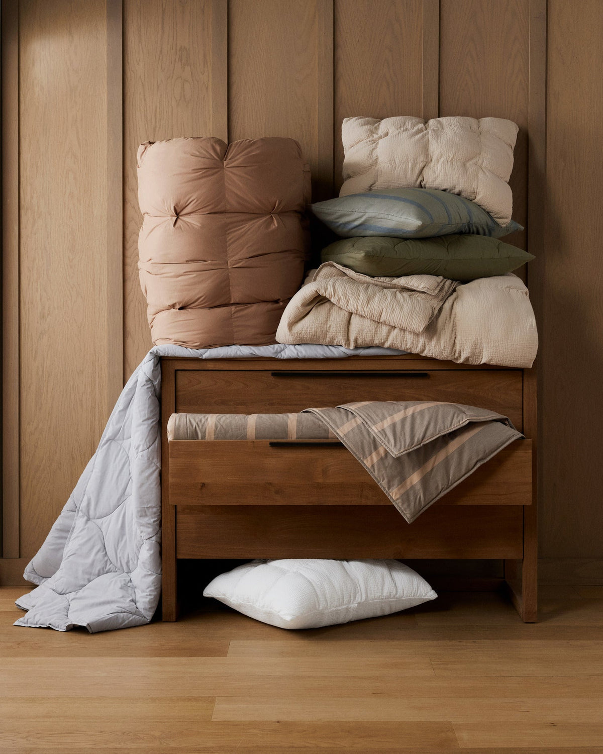 Organic Cotton Puff Comforter (Adobe) - Image 6