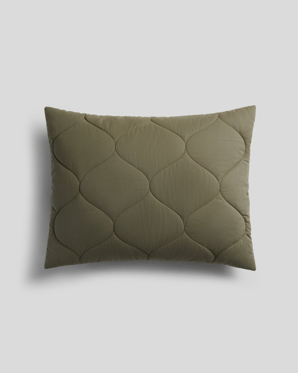 Cotton Drift Sham Set (Thyme) - Image 5
