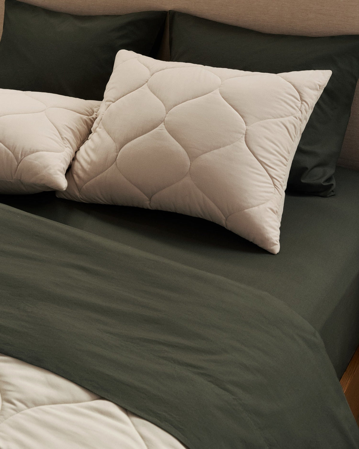 Cotton Drift Sham Set (Bone) - Image 5