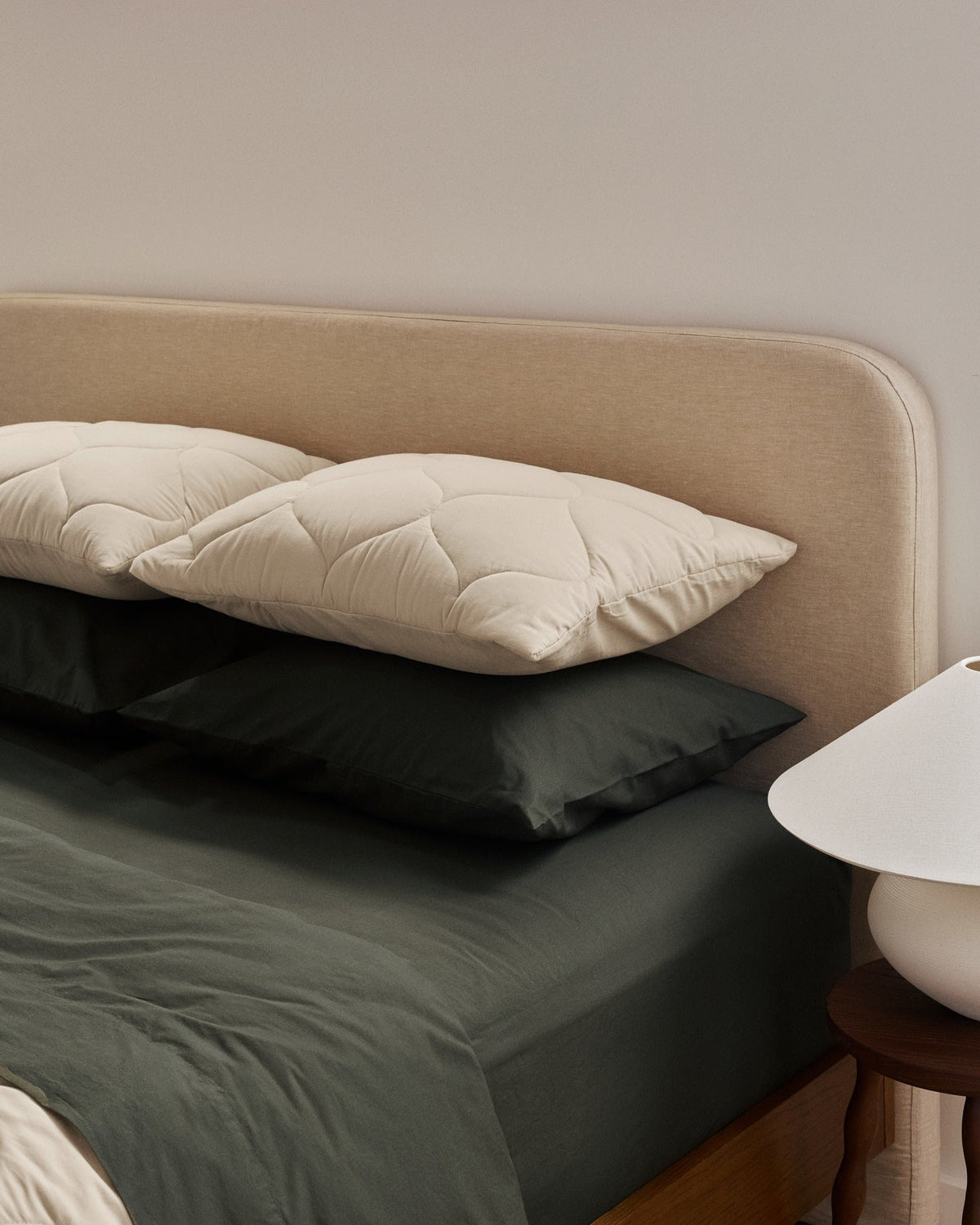 Percale Sheet Set - Evergreen F/Q - Image 5