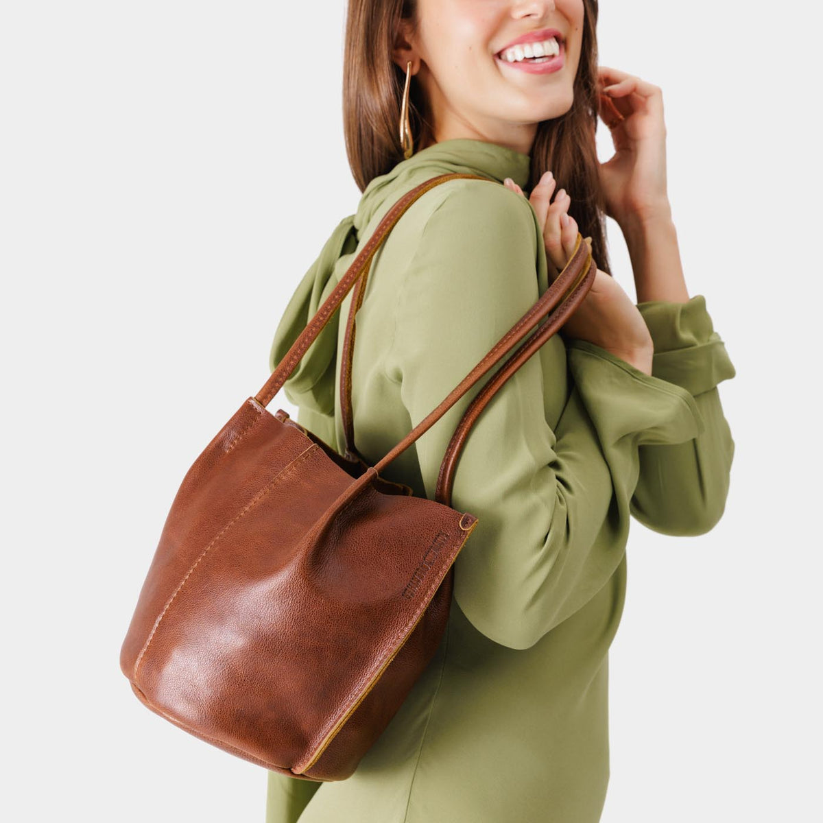 'Almost Perfect' Devan Bucket Tote - Image 144