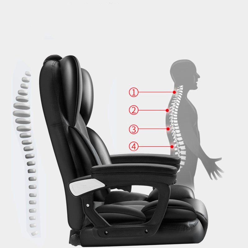 Home Reclining Lift Swivel Chair Massage Office Computer Chair - Image 4