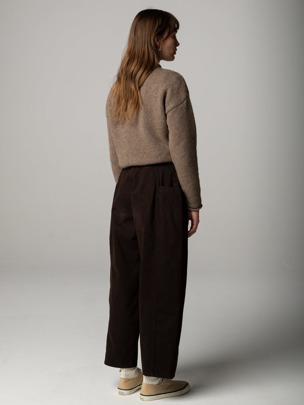 Women's Croft Workwear Barrel Trouser - Image 4
