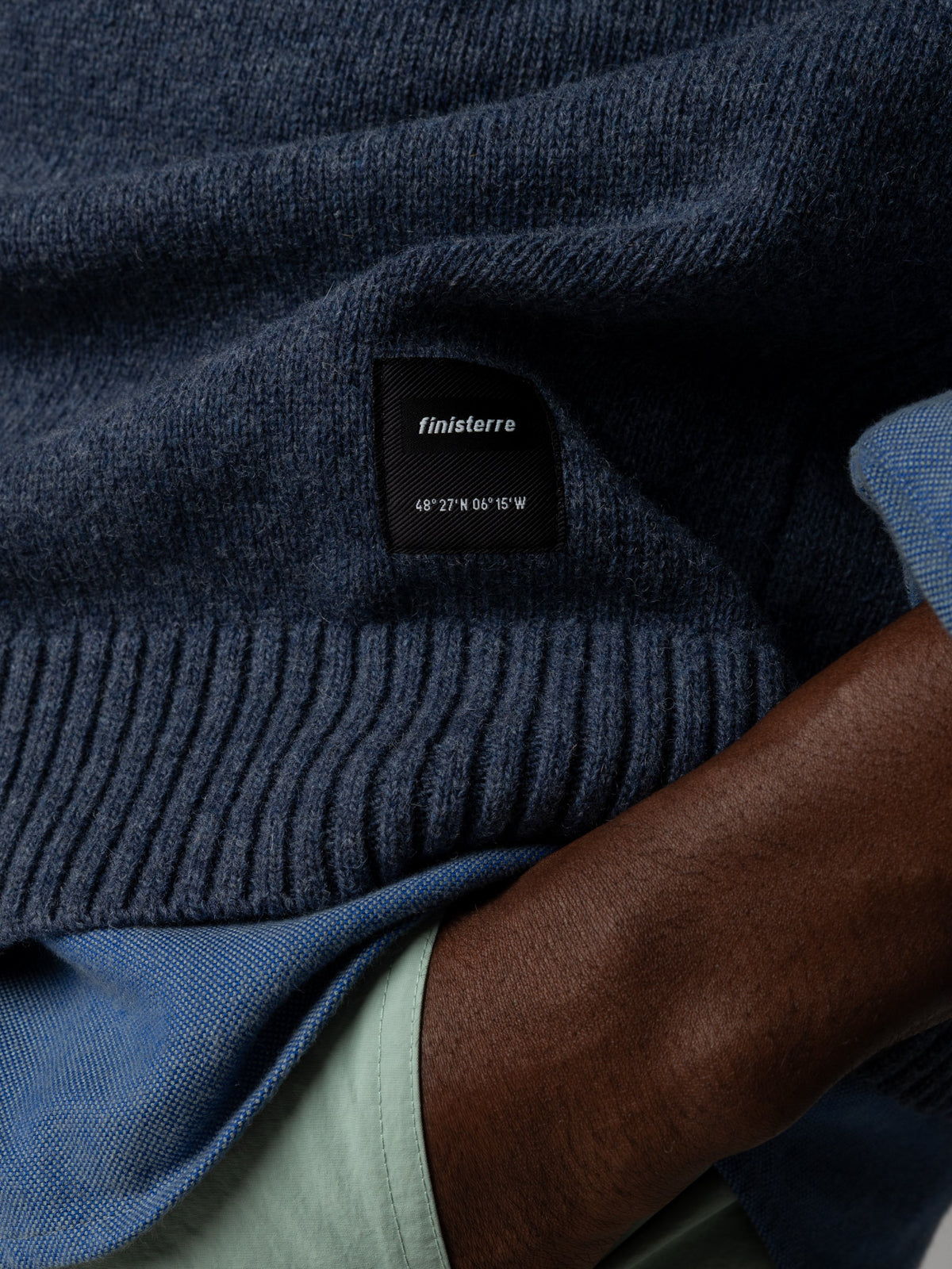 Men's Escall Crew Neck Knit Jumper - Image 7