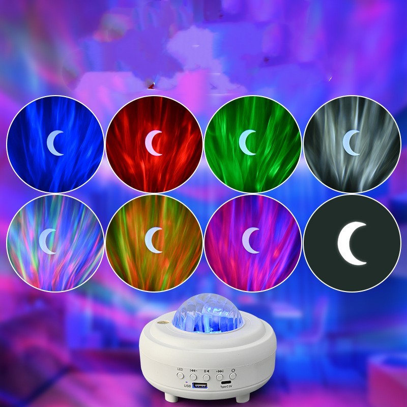Galaxy Star Projector Bluetooth LED Night Light - Image 3