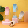 Portable Pet Dog Water Bottle & Feeder Bowl