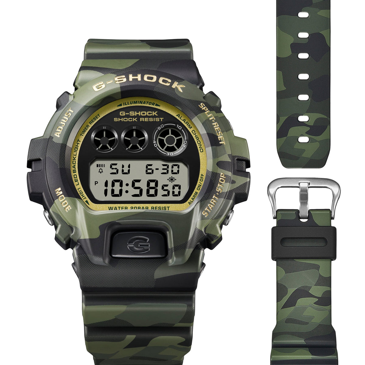 G-Shock DW6900CMG-3 (Camouflage Green) - Image 5