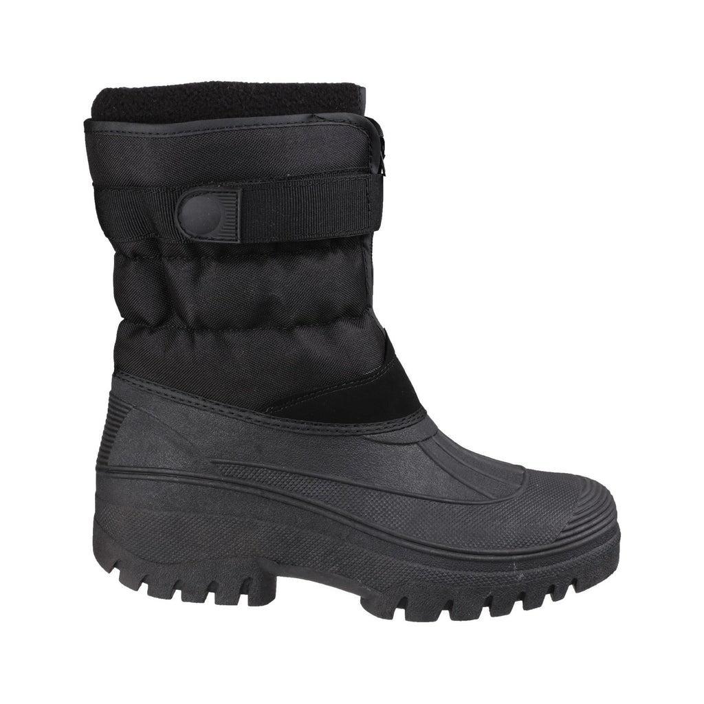 Cotswold Chase Mens Winter Boots - Black - Image 5