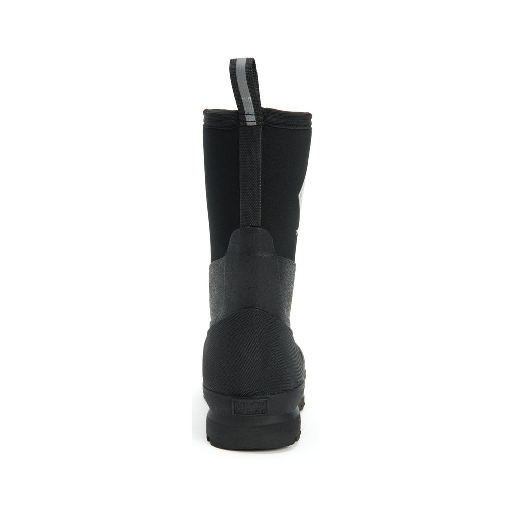 Muck Boots Chore Classic Mid Patterned Unisex Wellington - Black - Image 2