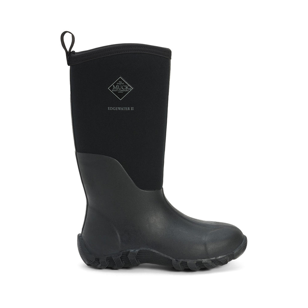 Muck Boots Edgewater II Multi Purpose Unisex Boots - Black - Image 5