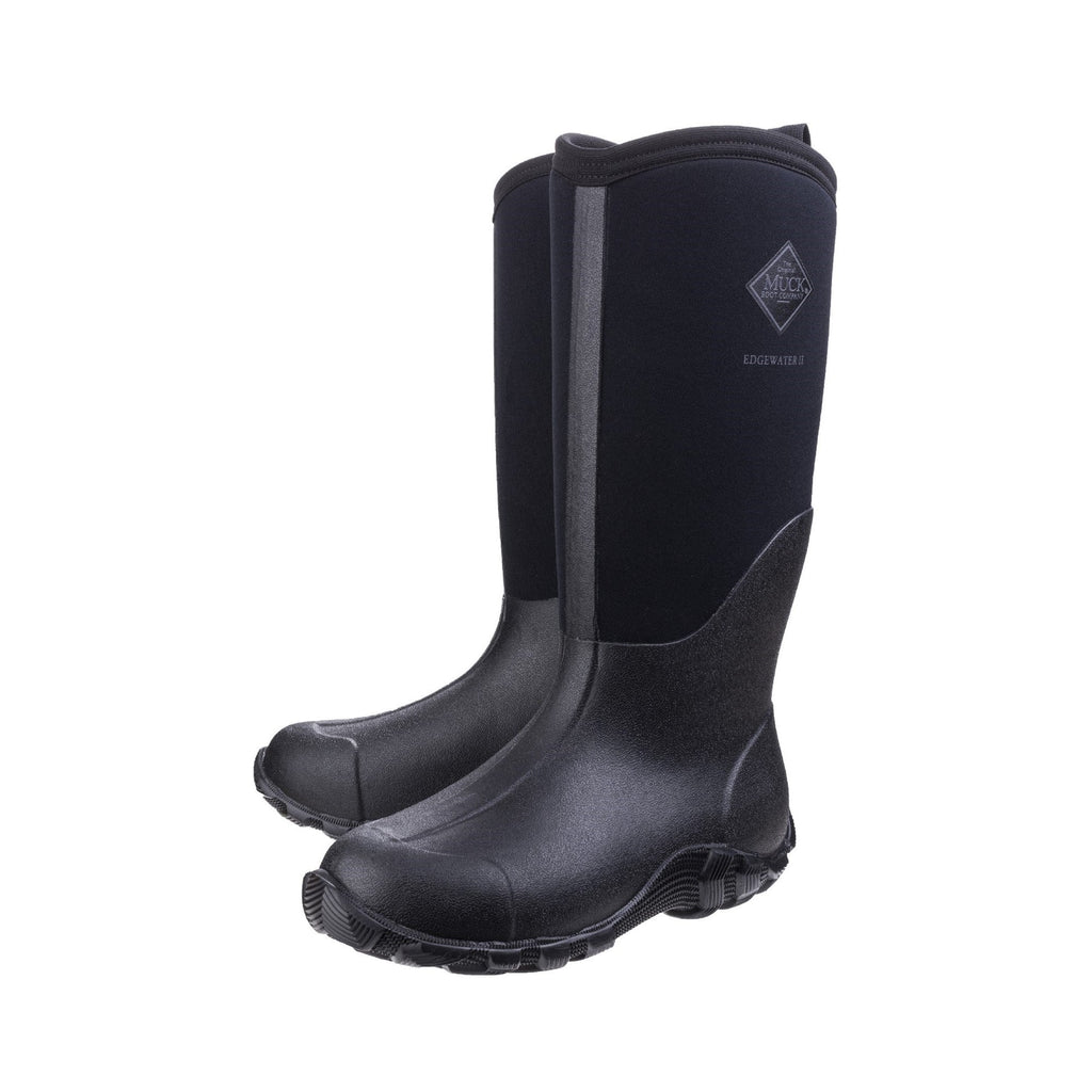 Muck Boots Edgewater II Multi Purpose Unisex Boots - Black - Image 6