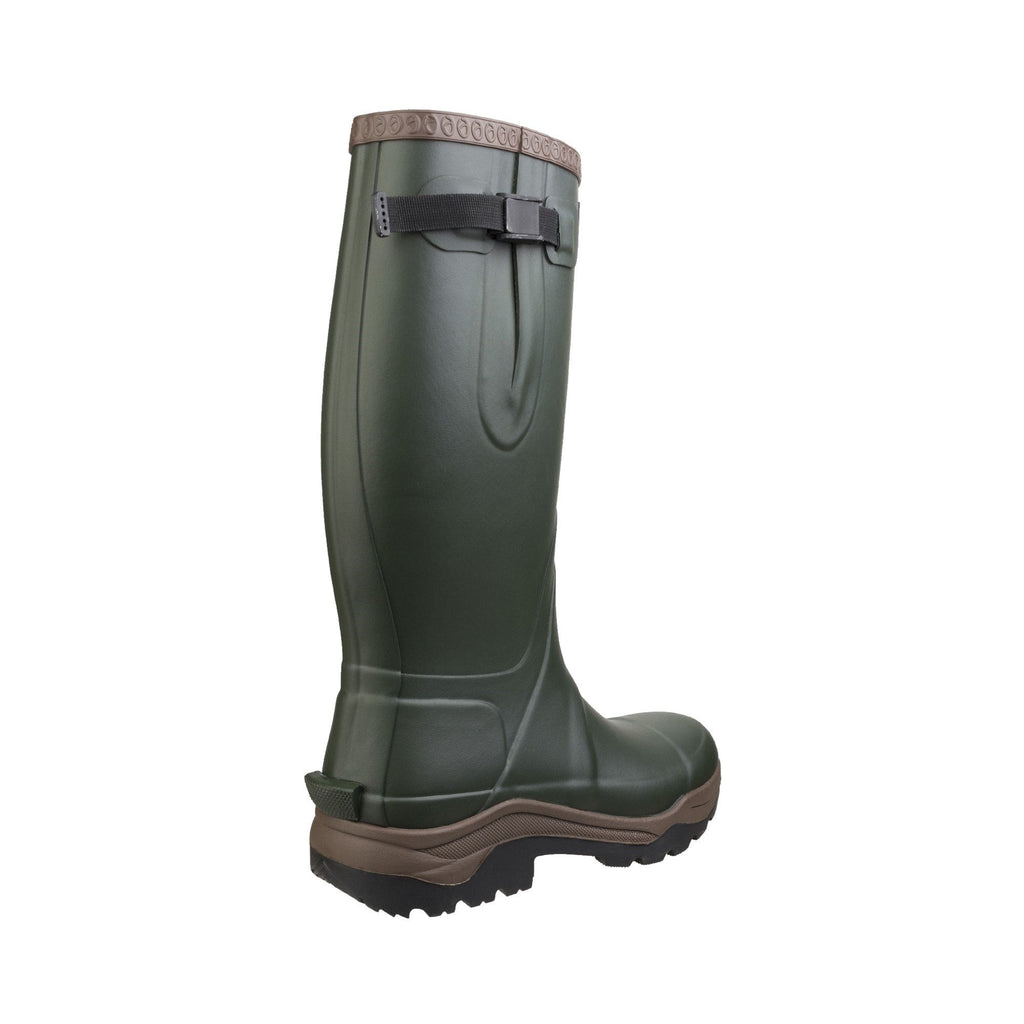 Cotswold Compass Unisex Neoprene Rubber Wellington - Green - Image 2