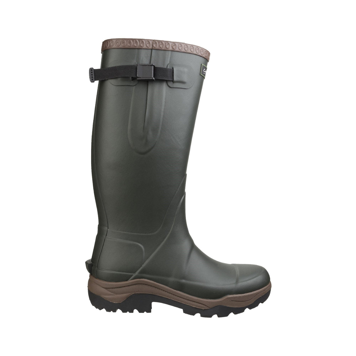 Cotswold Compass Unisex Neoprene Rubber Wellington - Green - Image 4