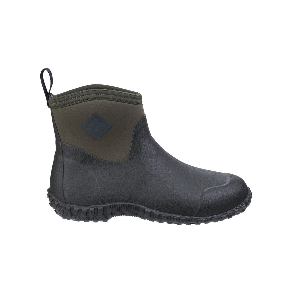 Muck Boots Muckster II Ankle All Purpose Lightweight Mens Shoe - Black/Moss - Image 5