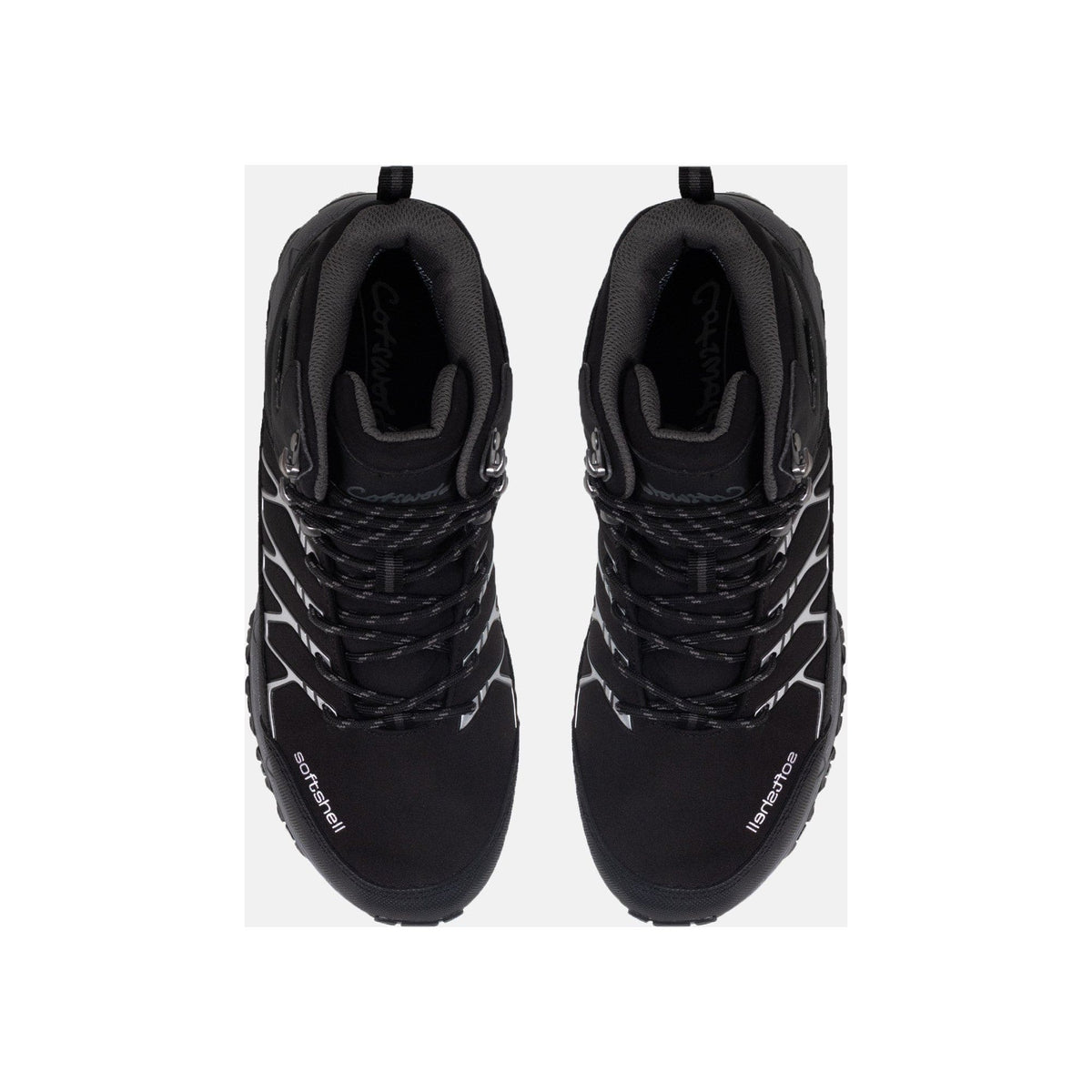 Cotswold Abbeydale Mens Mid Hiker - Black/Grey - Image 4