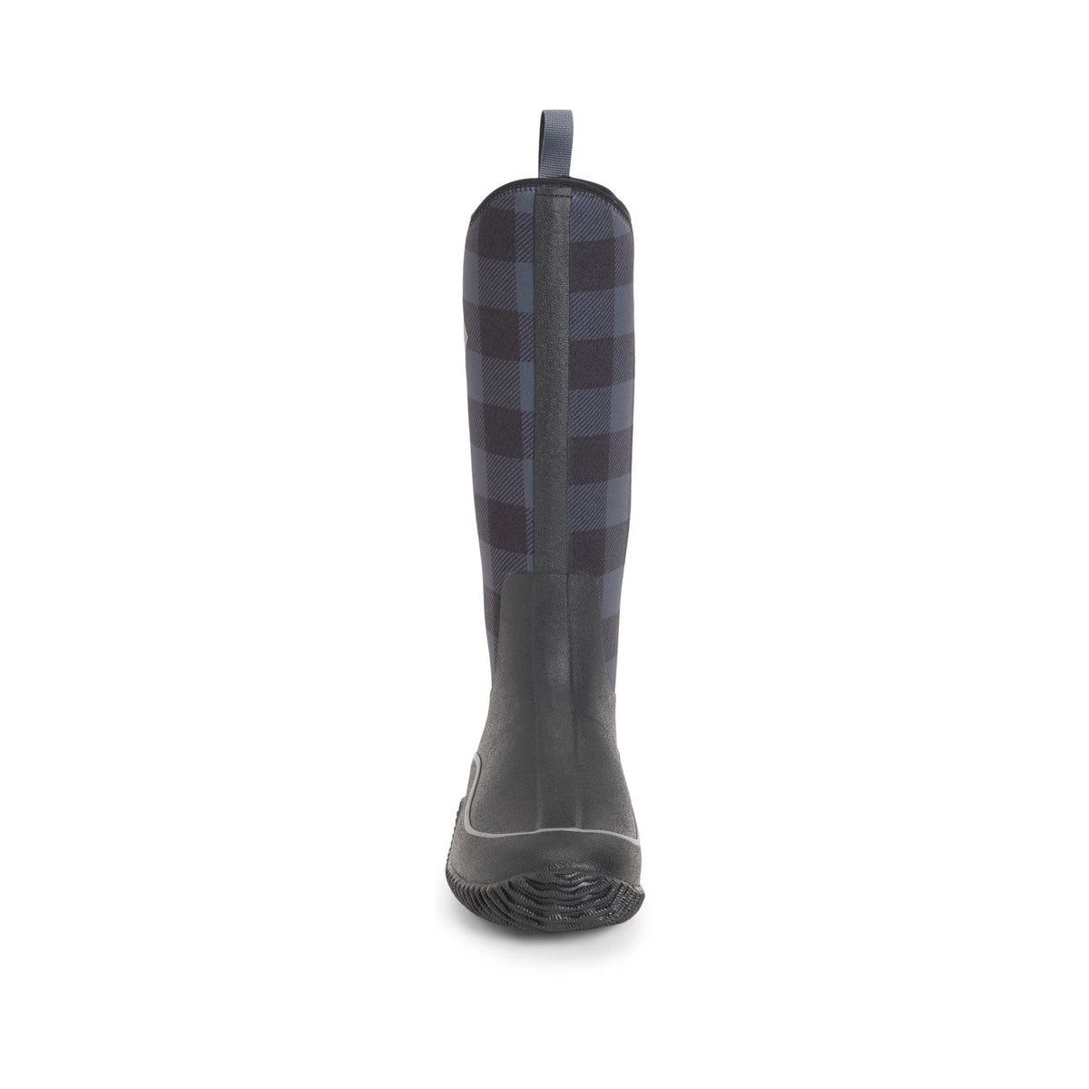 Muck Boots Hale Womens Wellington - Black/Grey Plaid - Image 3