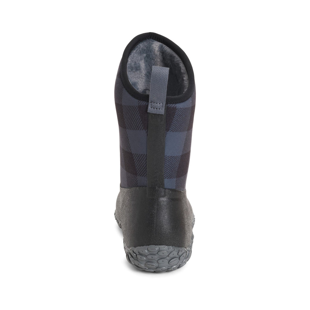 Muck Boots Muckster II Mid Womens Wellington - Black/Grey Plaid - Image 2