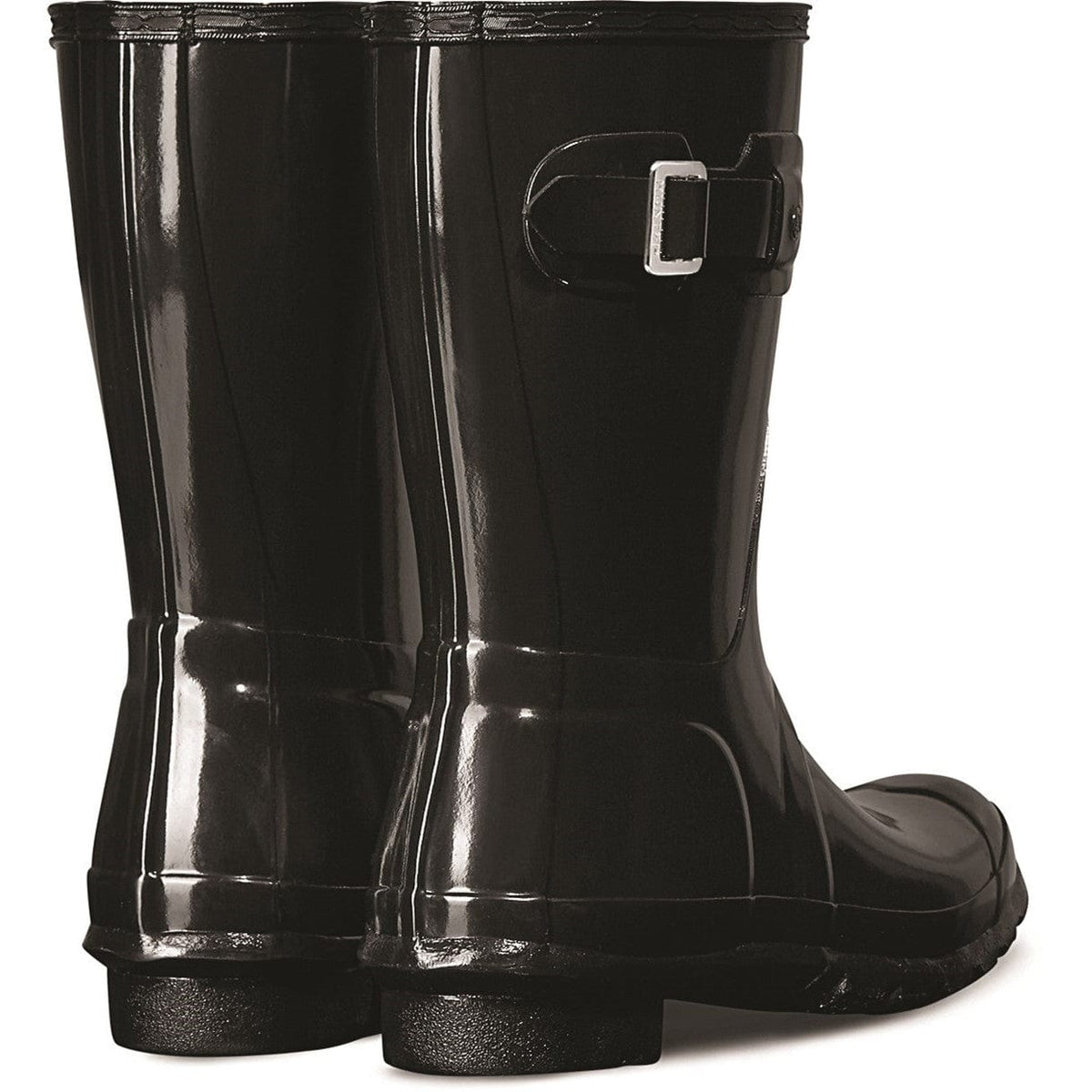 Hunter Original Short Wellington - Black - Image 2