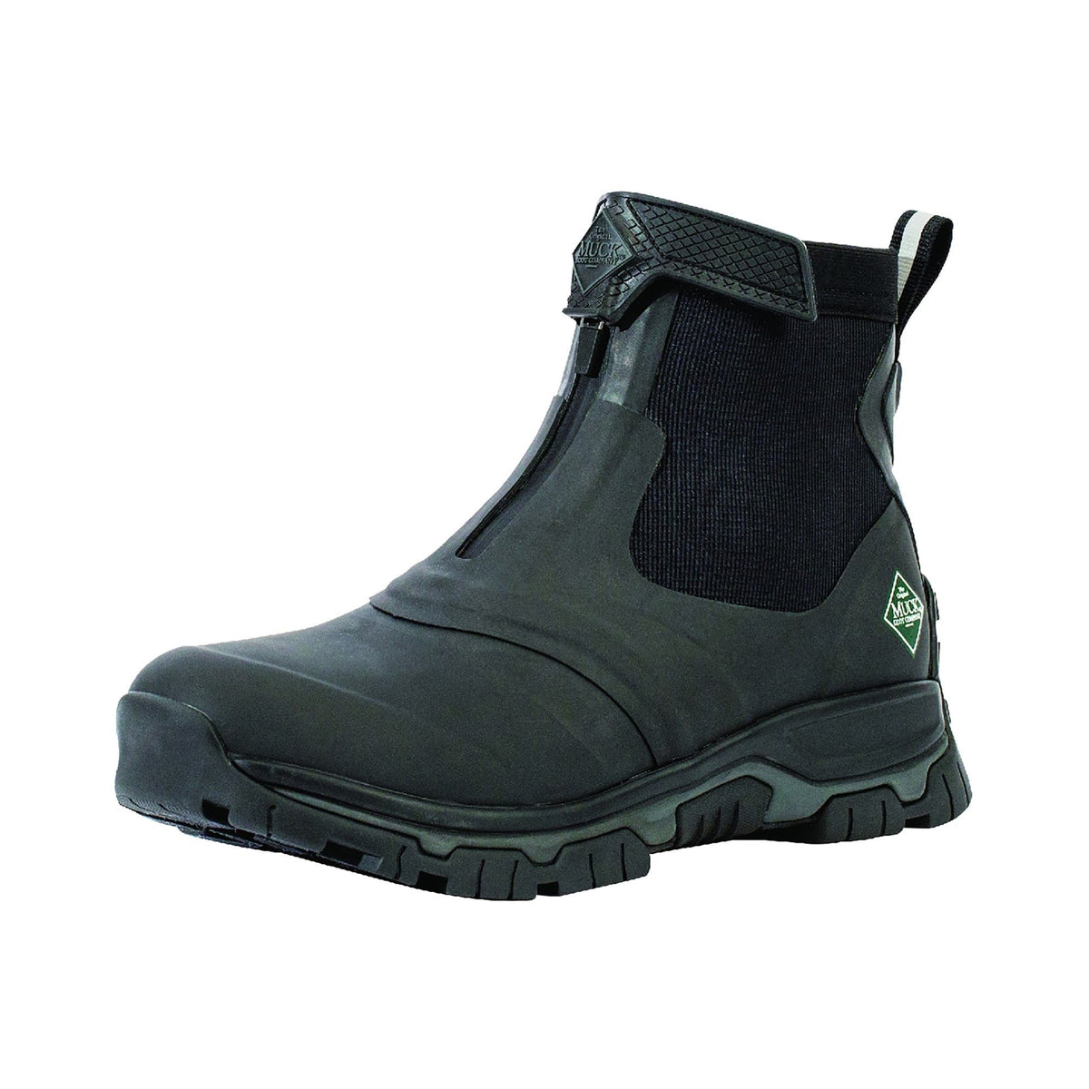 Muck Boots Apex Mid Zip Mens Wellingtons - Black/Dark Shadow - Image 6