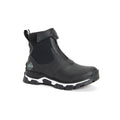 Muck Boots Apex Mid Zip Womens Wellington - Black/White