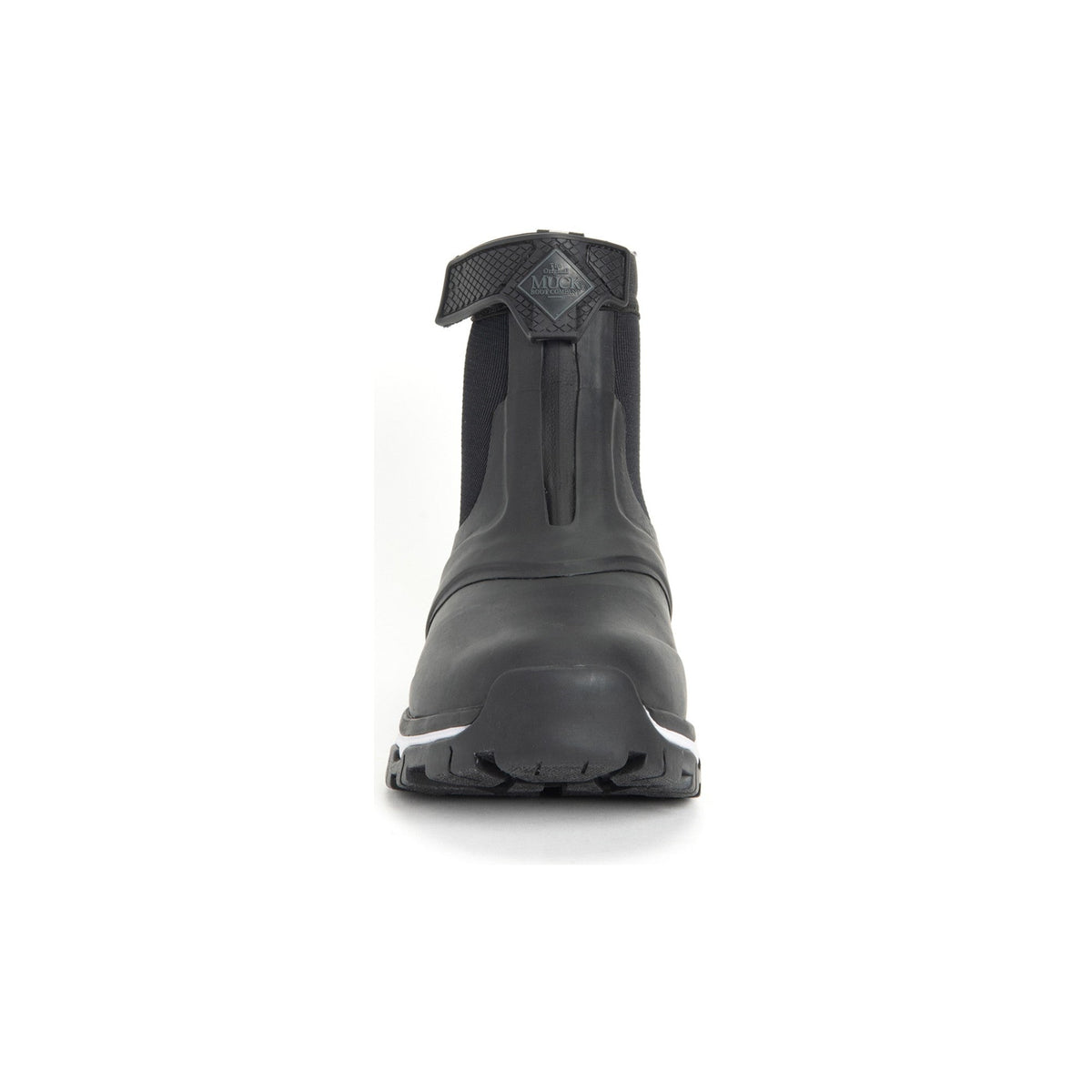 Muck Boots Apex Mid Zip Womens Wellington - Black/White - Image 3