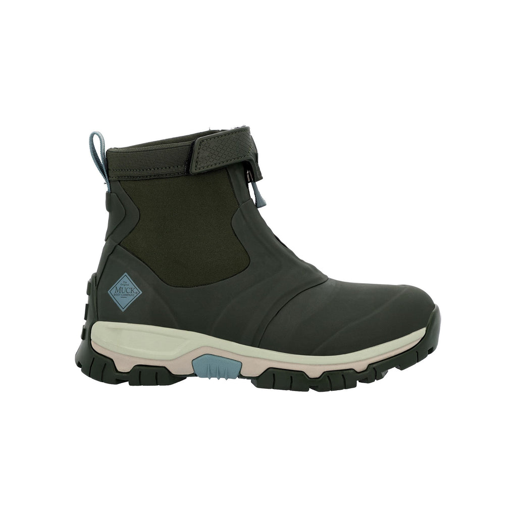 Muck Boots Apex Mid Zip Womens Wellington - Moss - Image 5