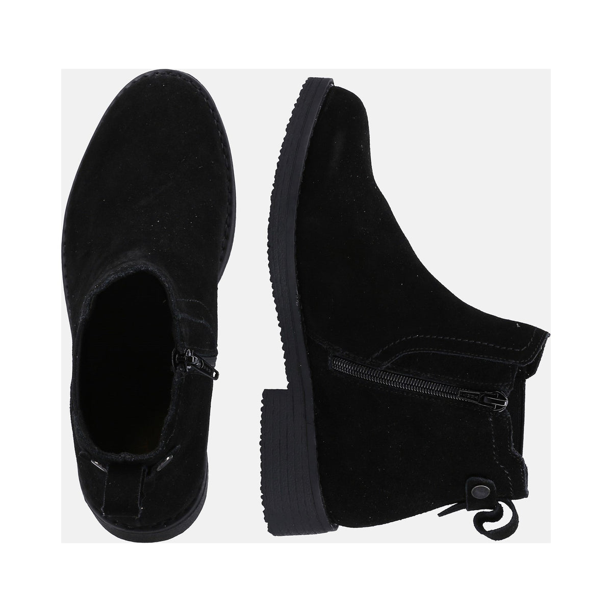 Hush Puppies Maddy Womens Ankle Boots - Black - Image 5
