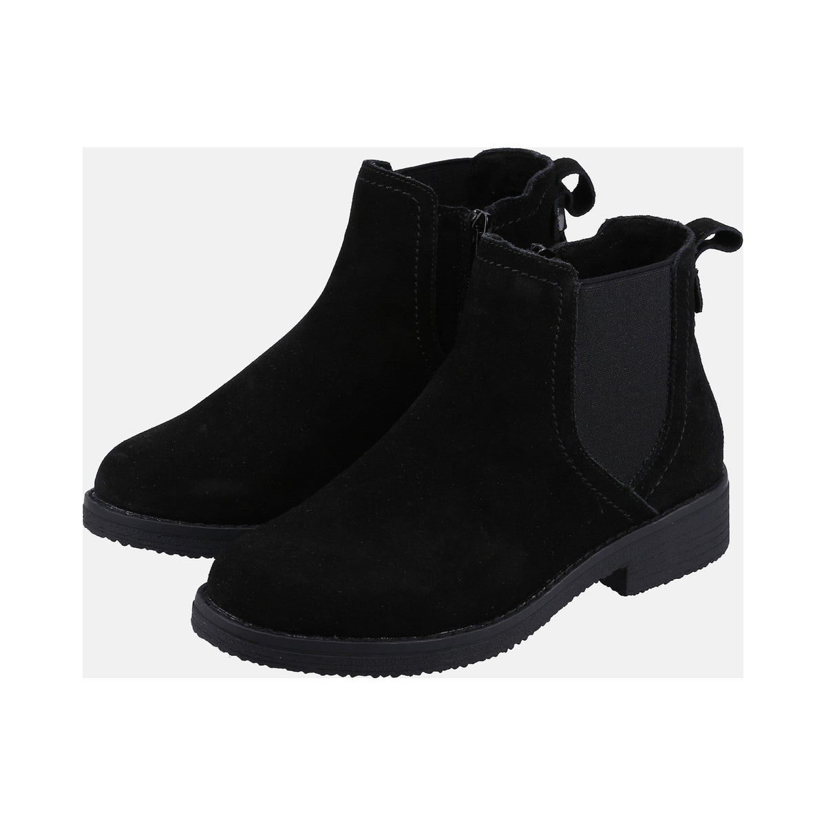 Hush Puppies Maddy Womens Ankle Boots - Black - Image 6