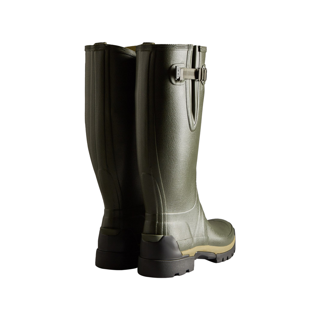 Hunter Balmoral Adjustable Mens Wellington - Dark Olive - Image 5