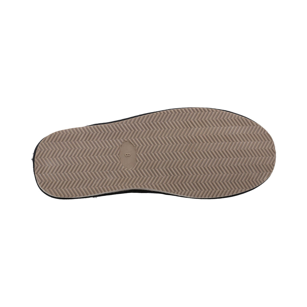 Hush Puppies Coady Leather Slipper Mens - Black - Image 3