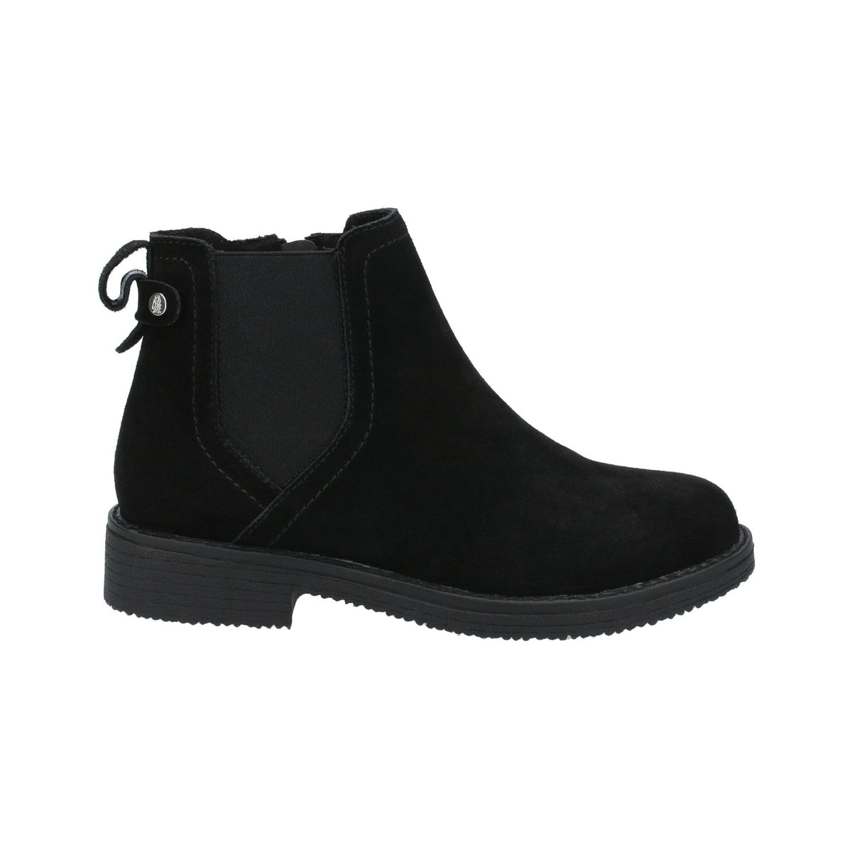 Hush Puppies Maddy Womens Wide Boots - Black - Image 4