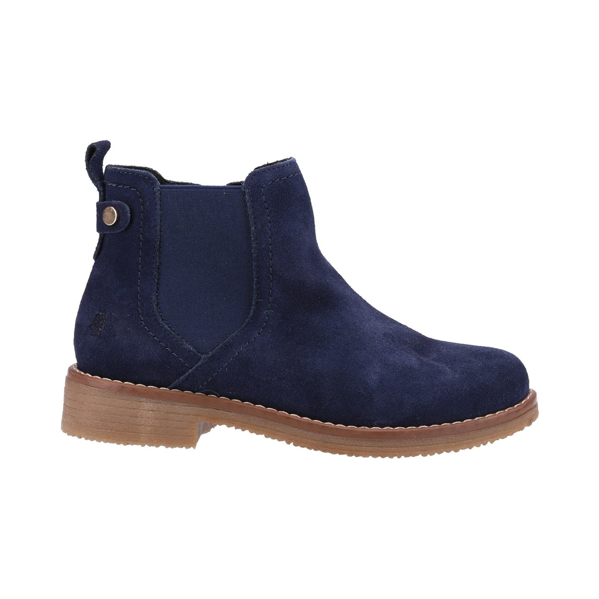 Hush Puppies Maddy Womens Wide Boots - Navy - Image 4