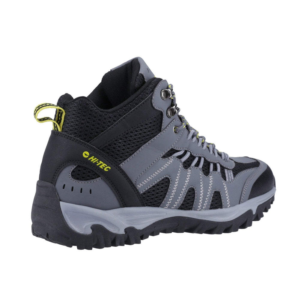 Hi-Tec Jaguar Mid Boots - Graphite/Black/Citron - Image 2